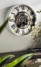 Mirror Round Wall Clock