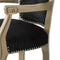 Black Winged Armchair