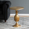 Gold Pineapple Side Table